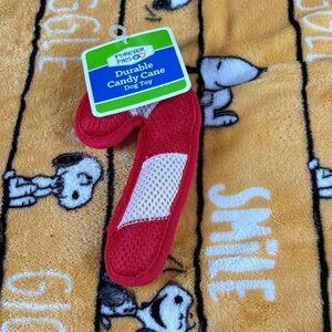 Candy Cane Dog Toy